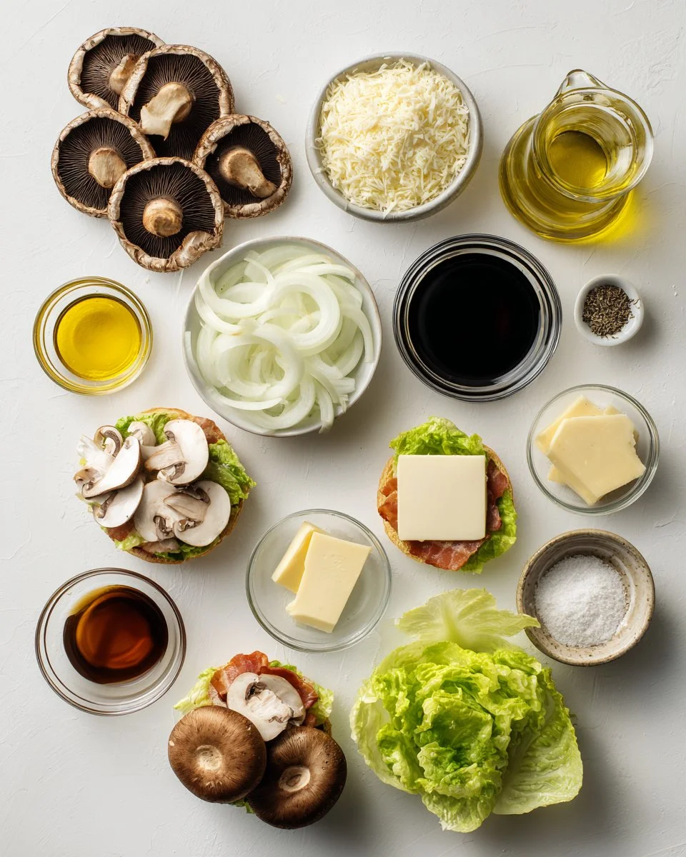 Portabella Mushroom Sliders – Canadian Style