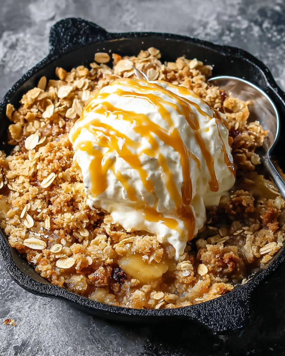 Air Fryer Apple Crisp