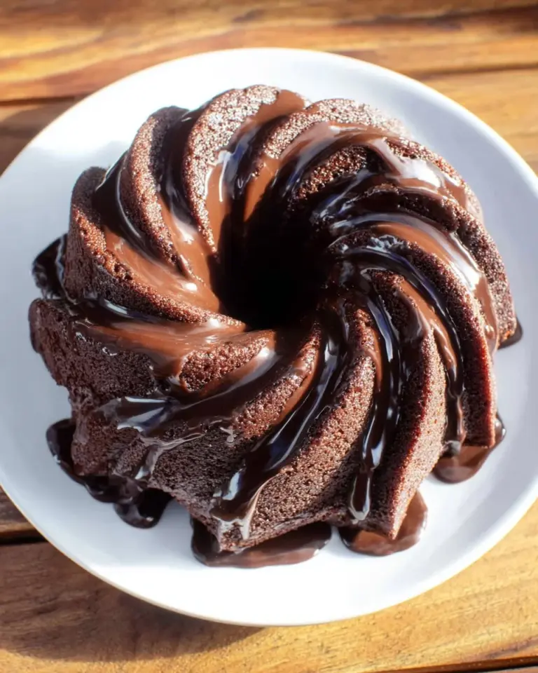 Delicious air fryer cake freshly baked in an air fryer