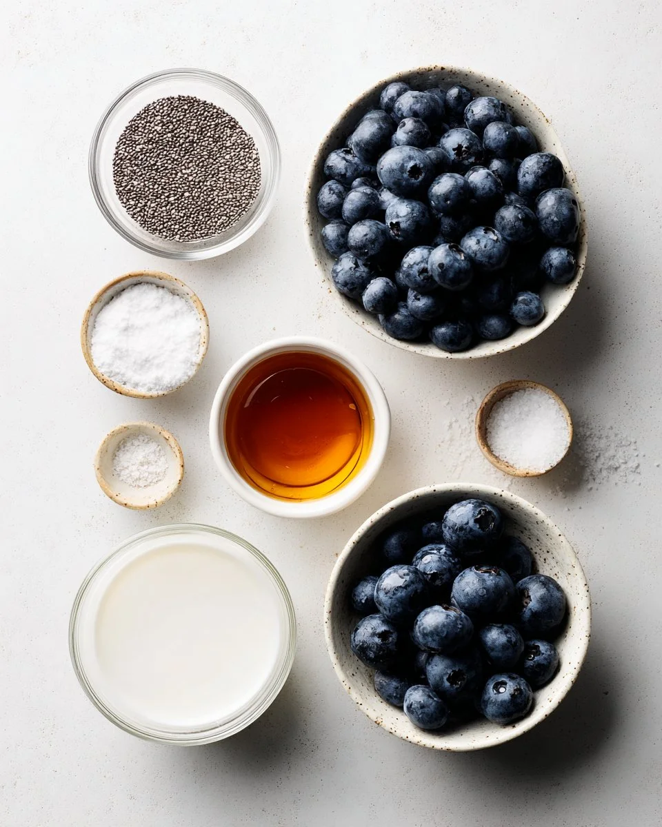 Blueberry Chia Seed Pudding