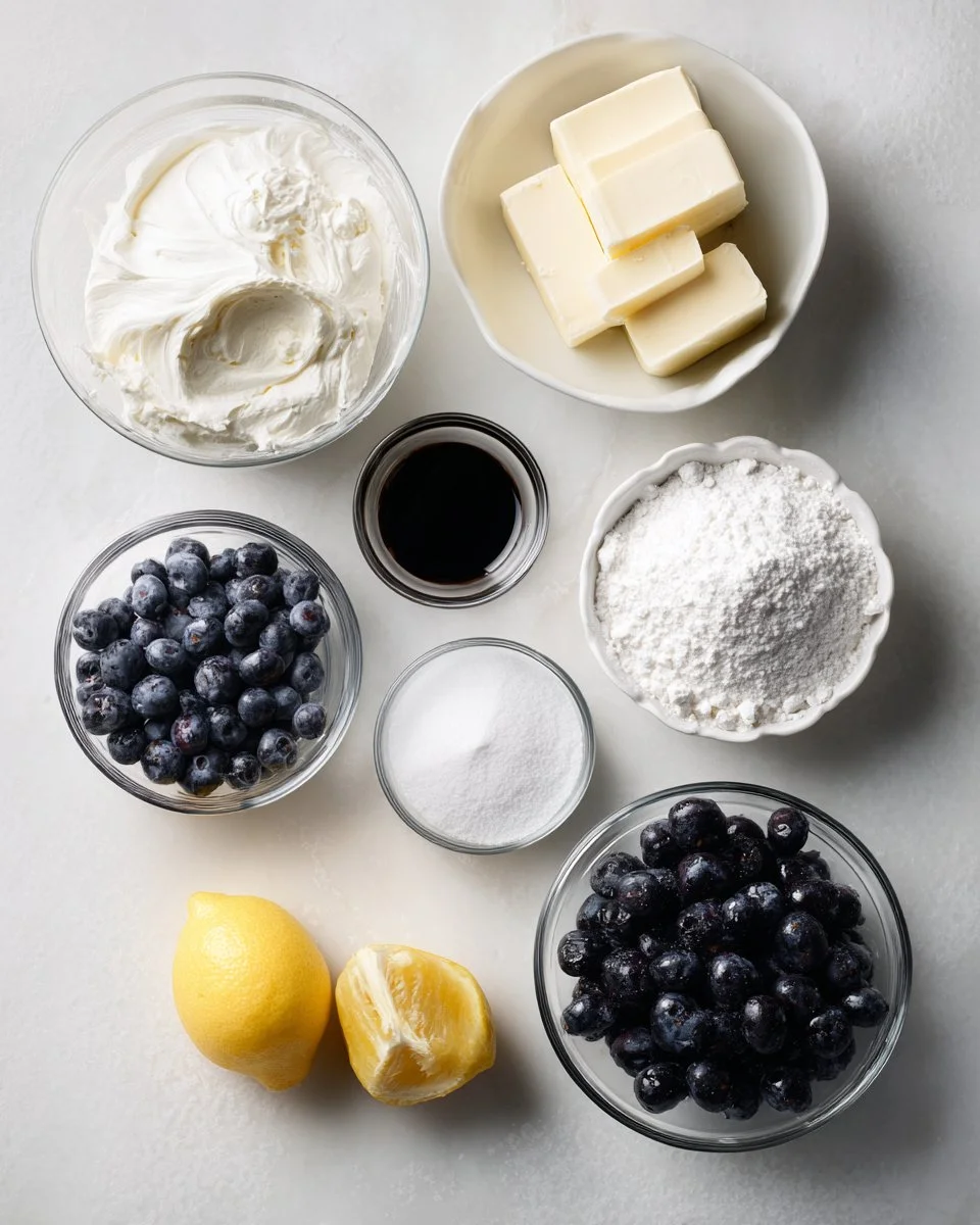 Blueberry Cream Cheese Frosting