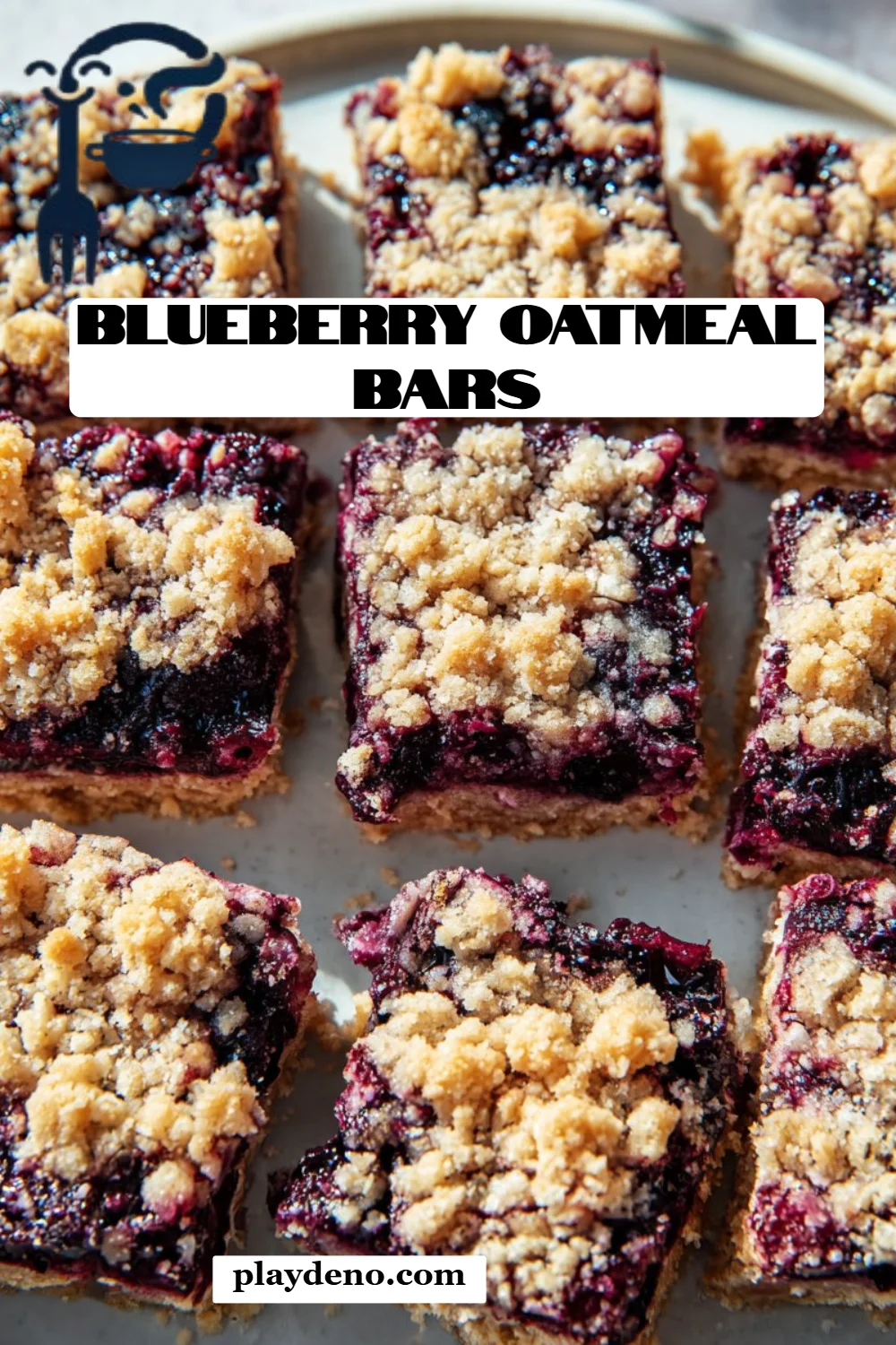 Blueberry Oatmeal Bars