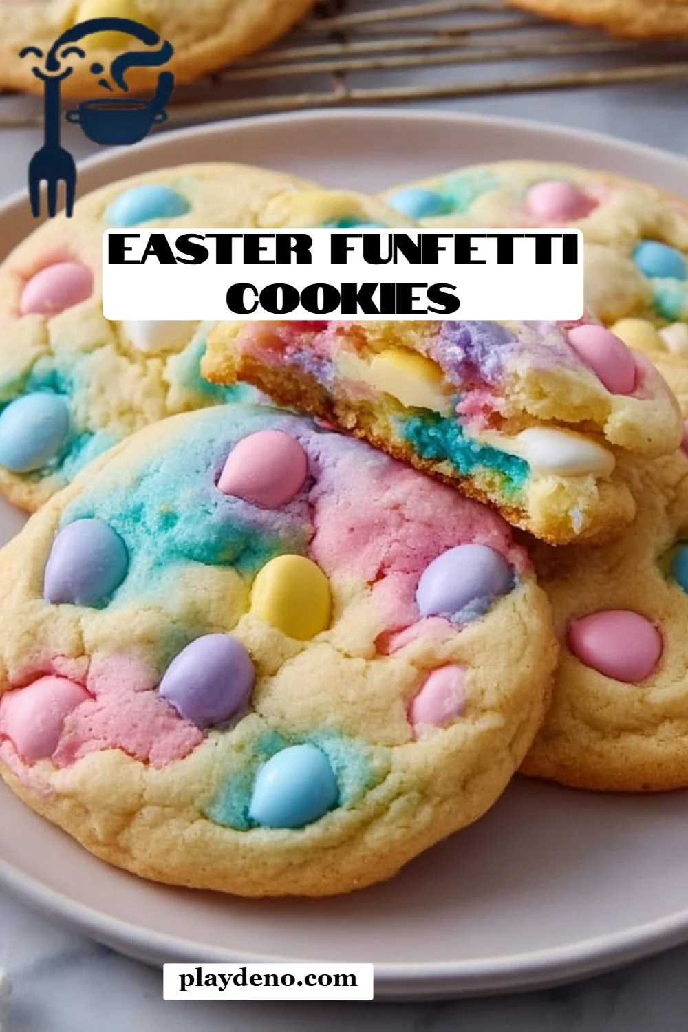 Easter Funfetti Cookies