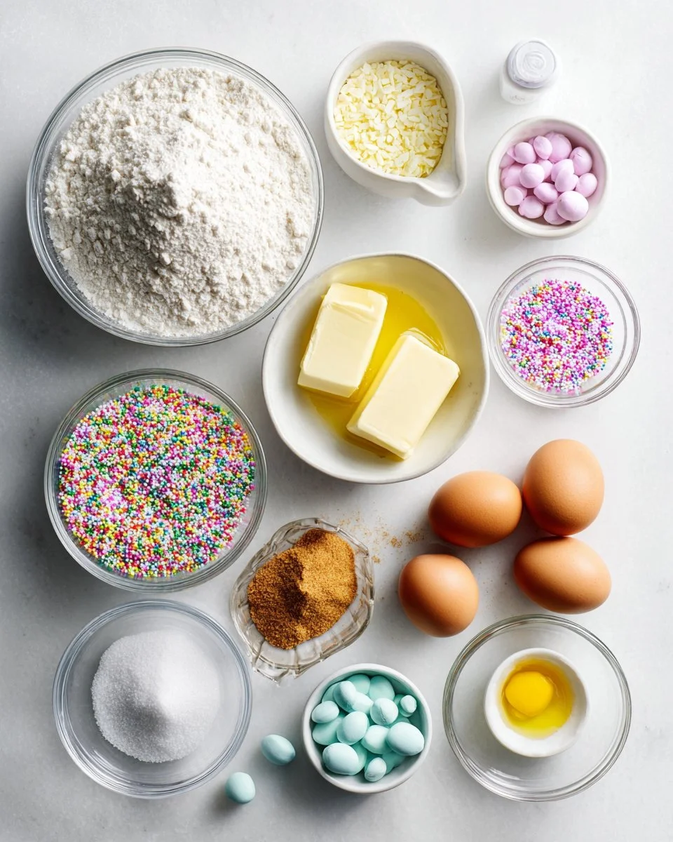 Easter Funfetti Cookies