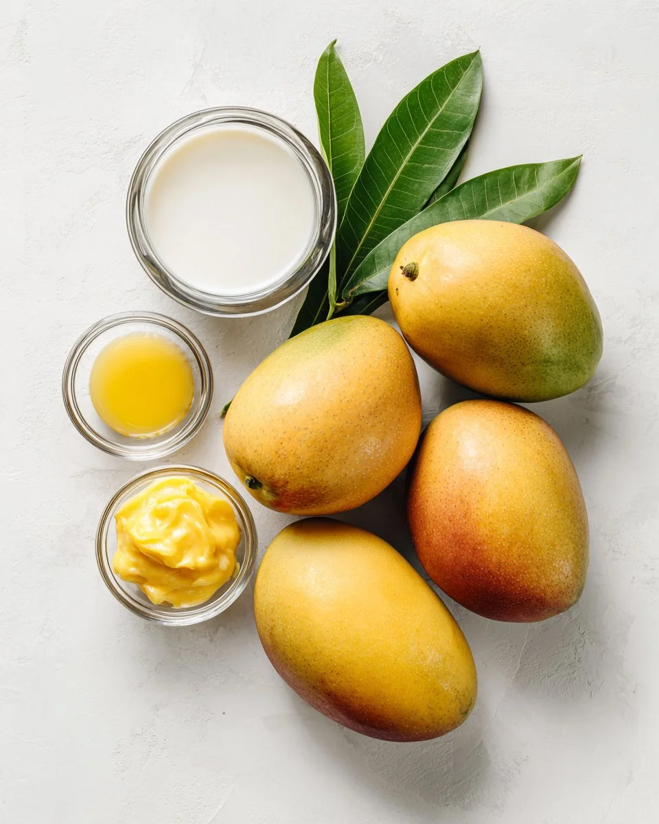 Easy Mango Ice Cream