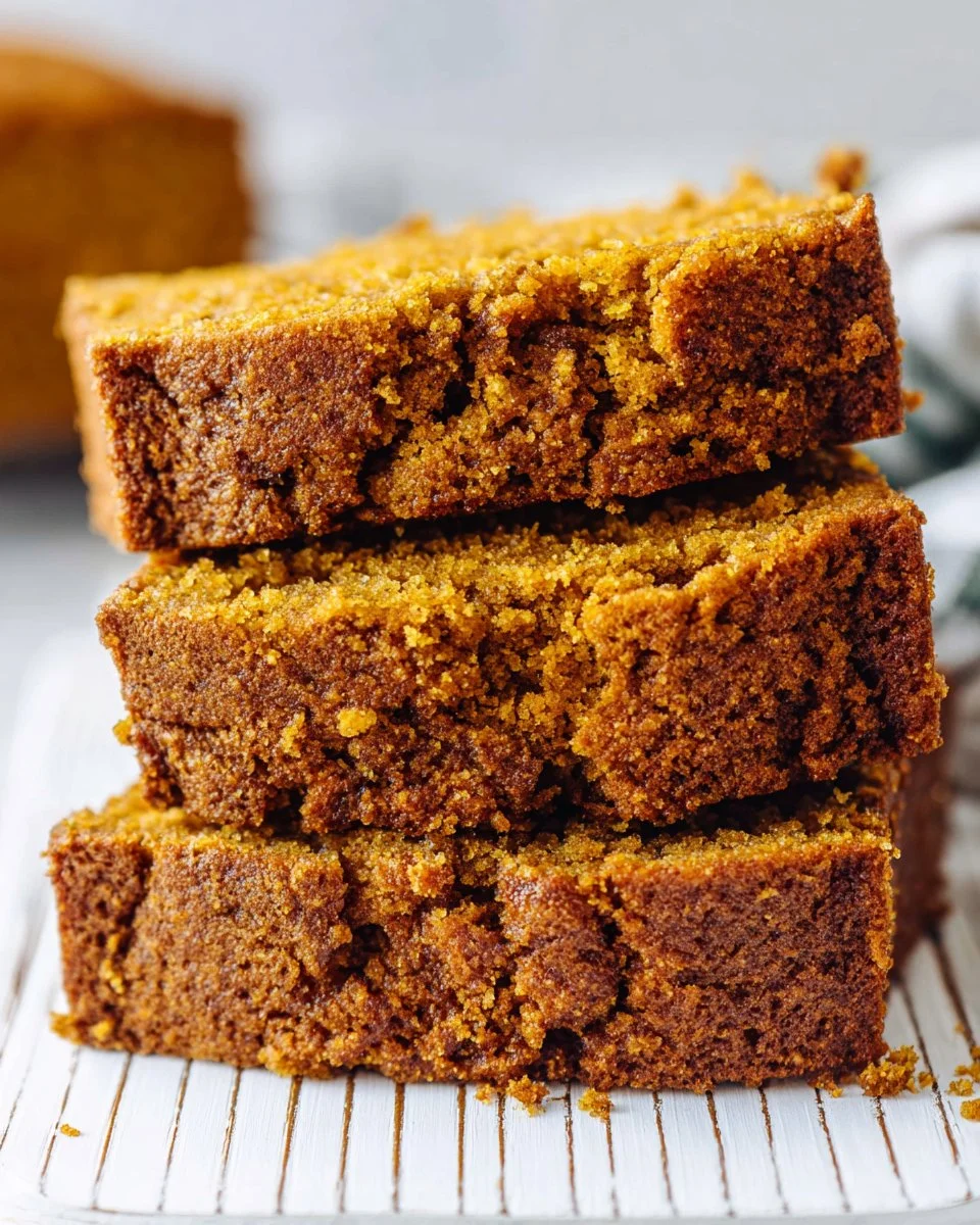 Gluten-free pumpkin loaf on a rustic wooden table, garnished with nuts.
