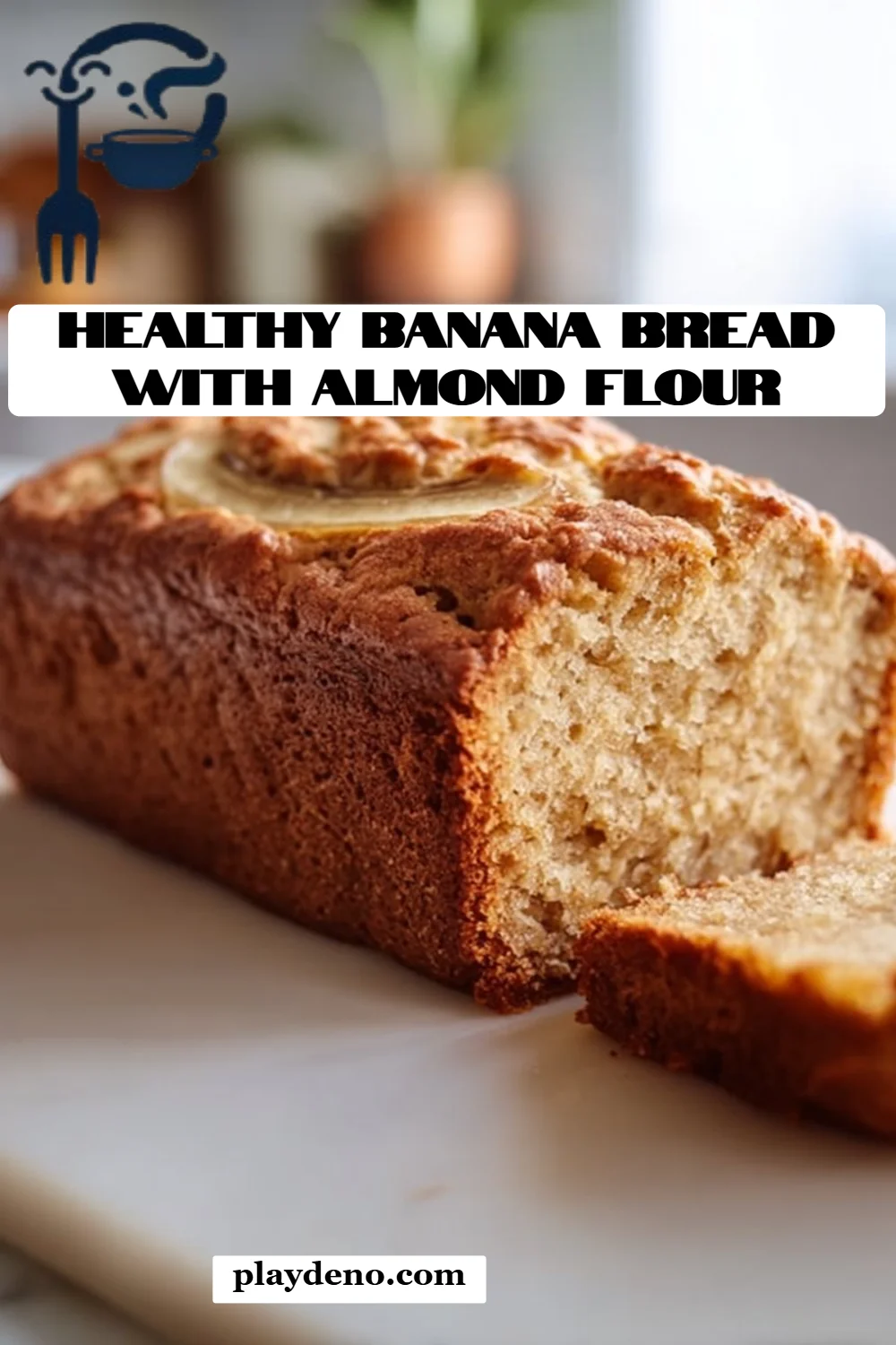 Healthy Banana Bread with Almond Flour