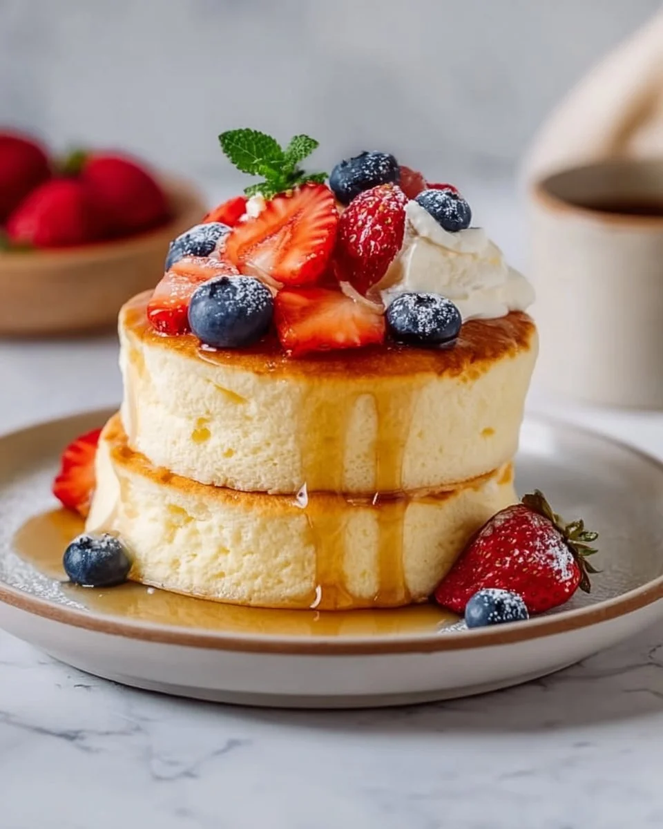 Japanese Fluffy Pancakes