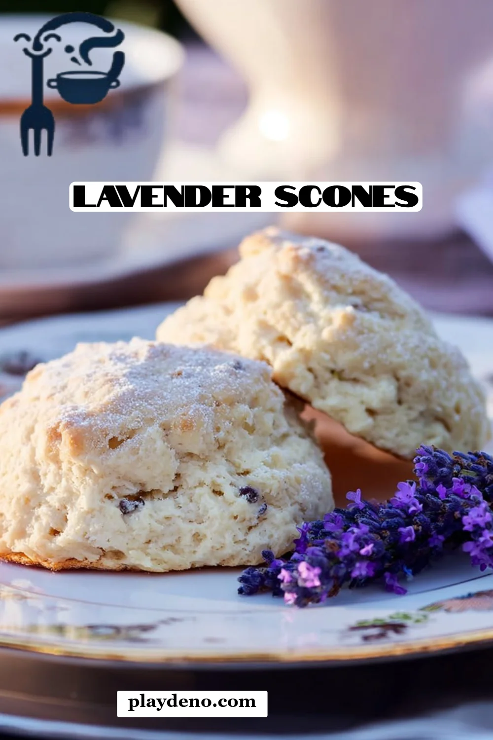 Lavender Scones