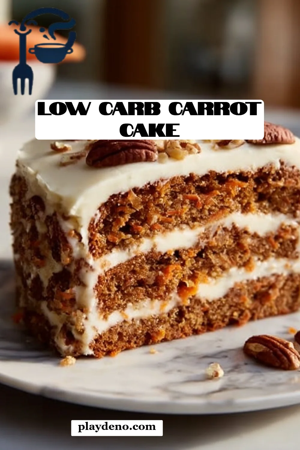 Low Carb Carrot Cake