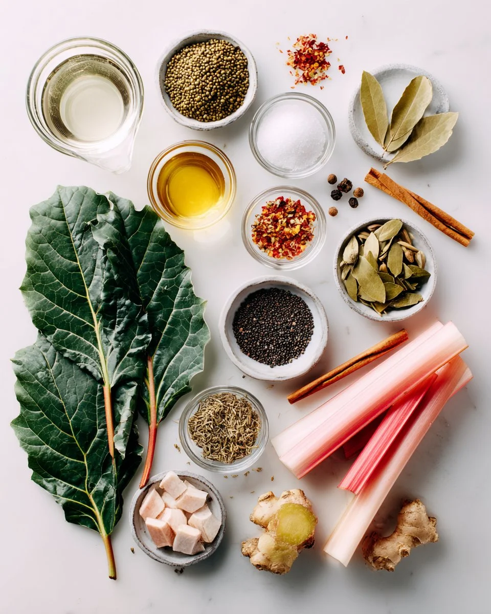Pickled Rhubarb Recipe