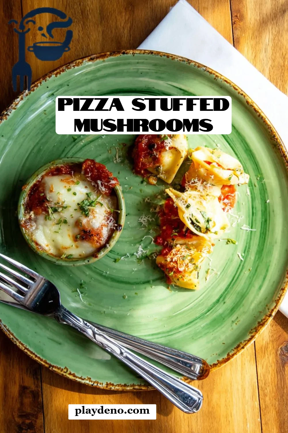 Pizza Stuffed Mushrooms