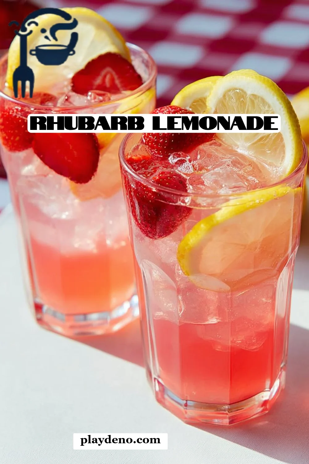 Rhubarb Lemonade