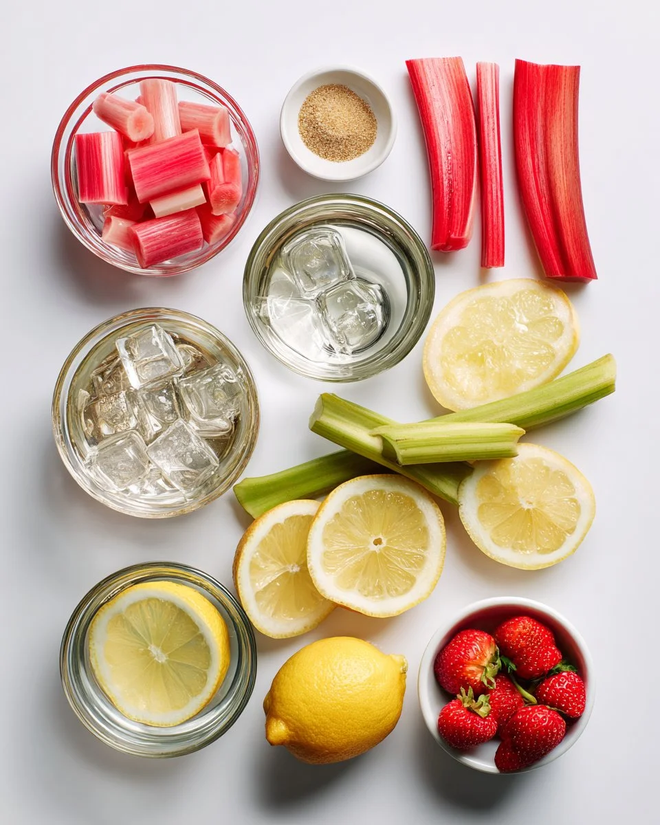 Rhubarb Lemonade