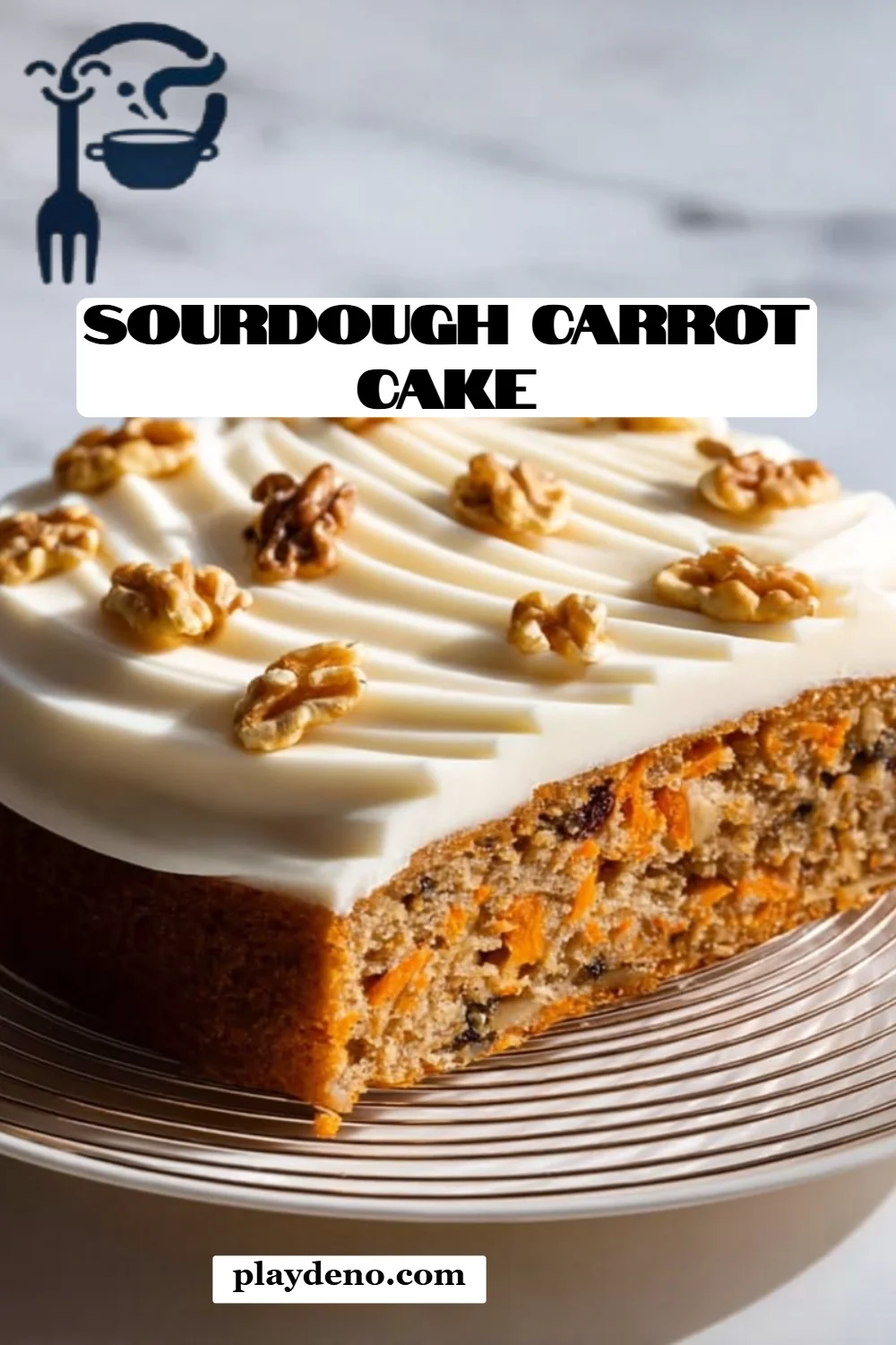 Sourdough Carrot Cake