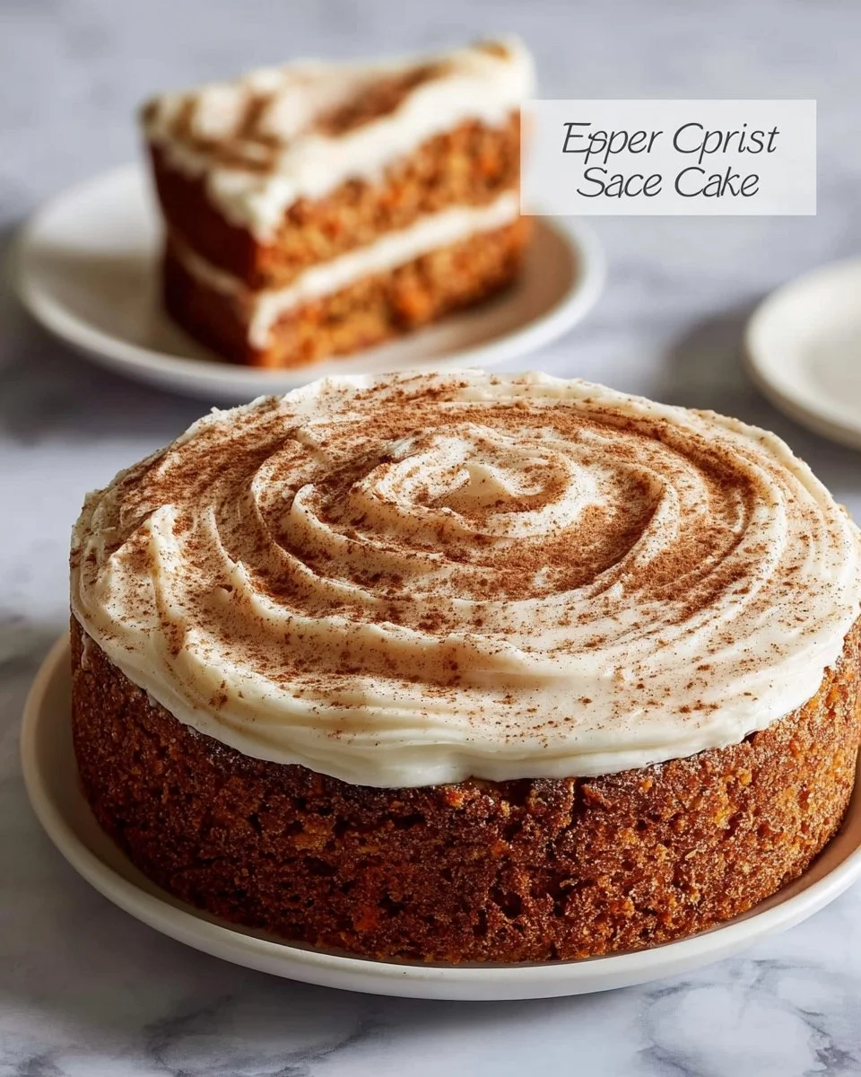 Spiced Carrot Cake