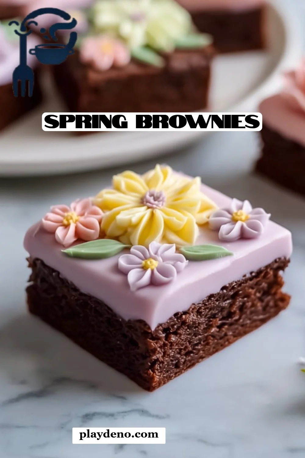 Spring Brownies