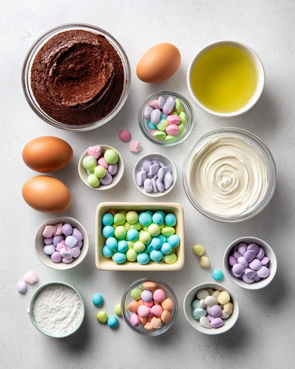 Spring Brownies
