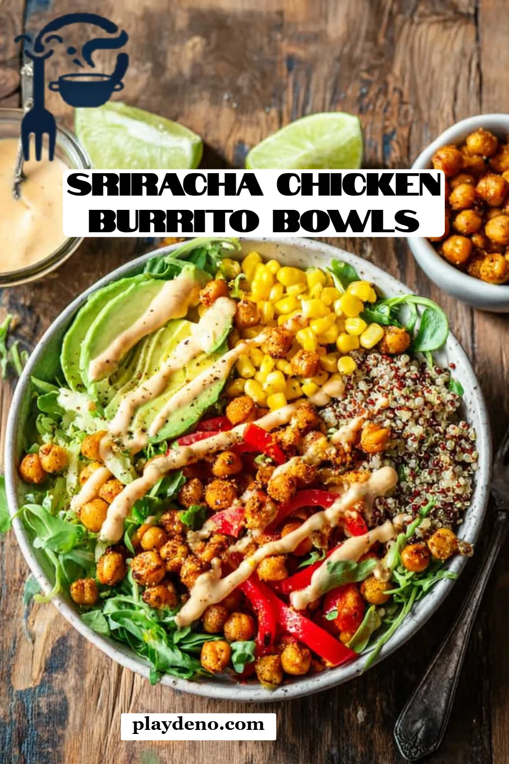 Sriracha Chicken Burrito Bowls