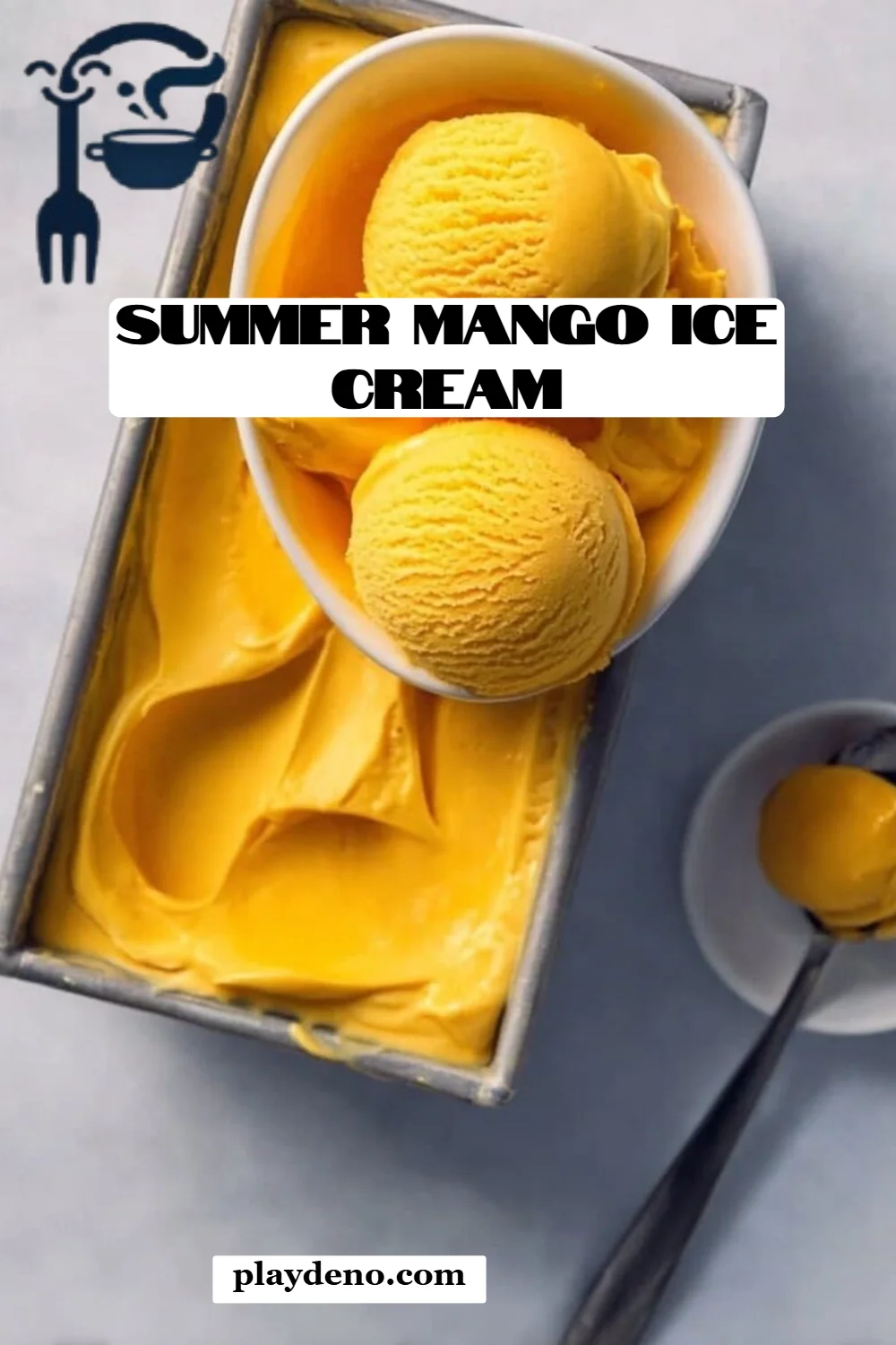 Summer Mango Ice Cream