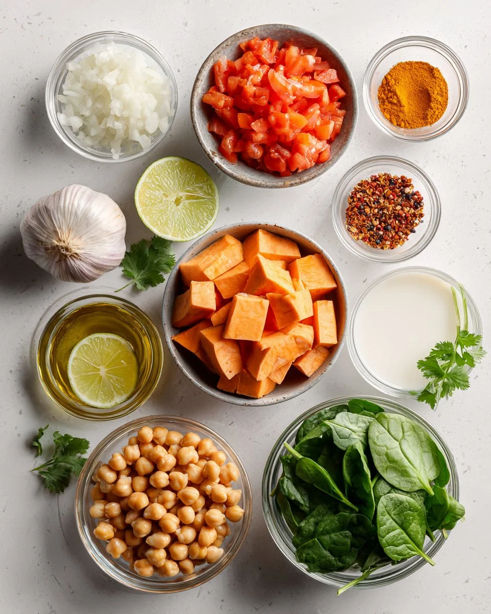 Sweet Potato Chickpea Curry
