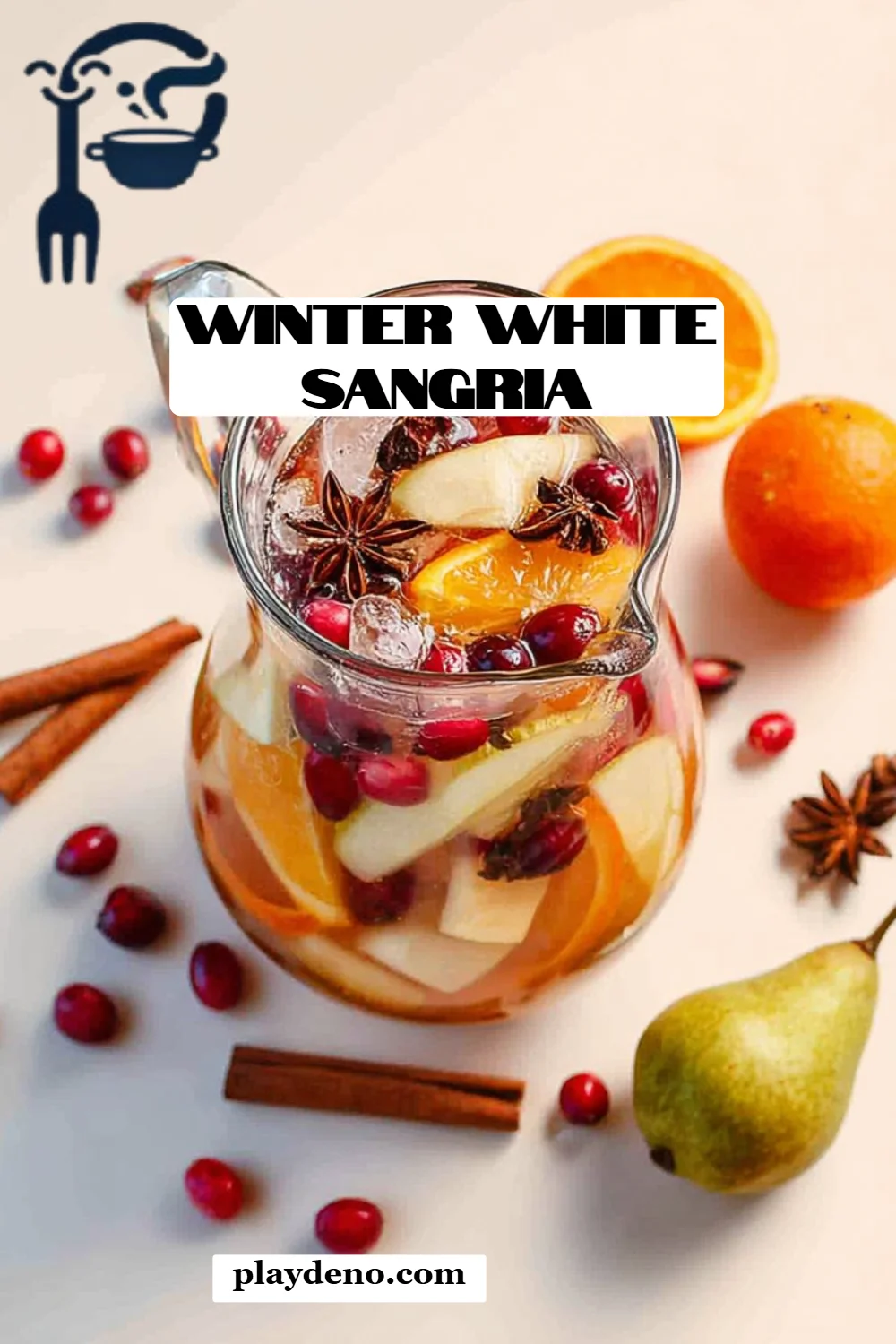 Winter White Sangria