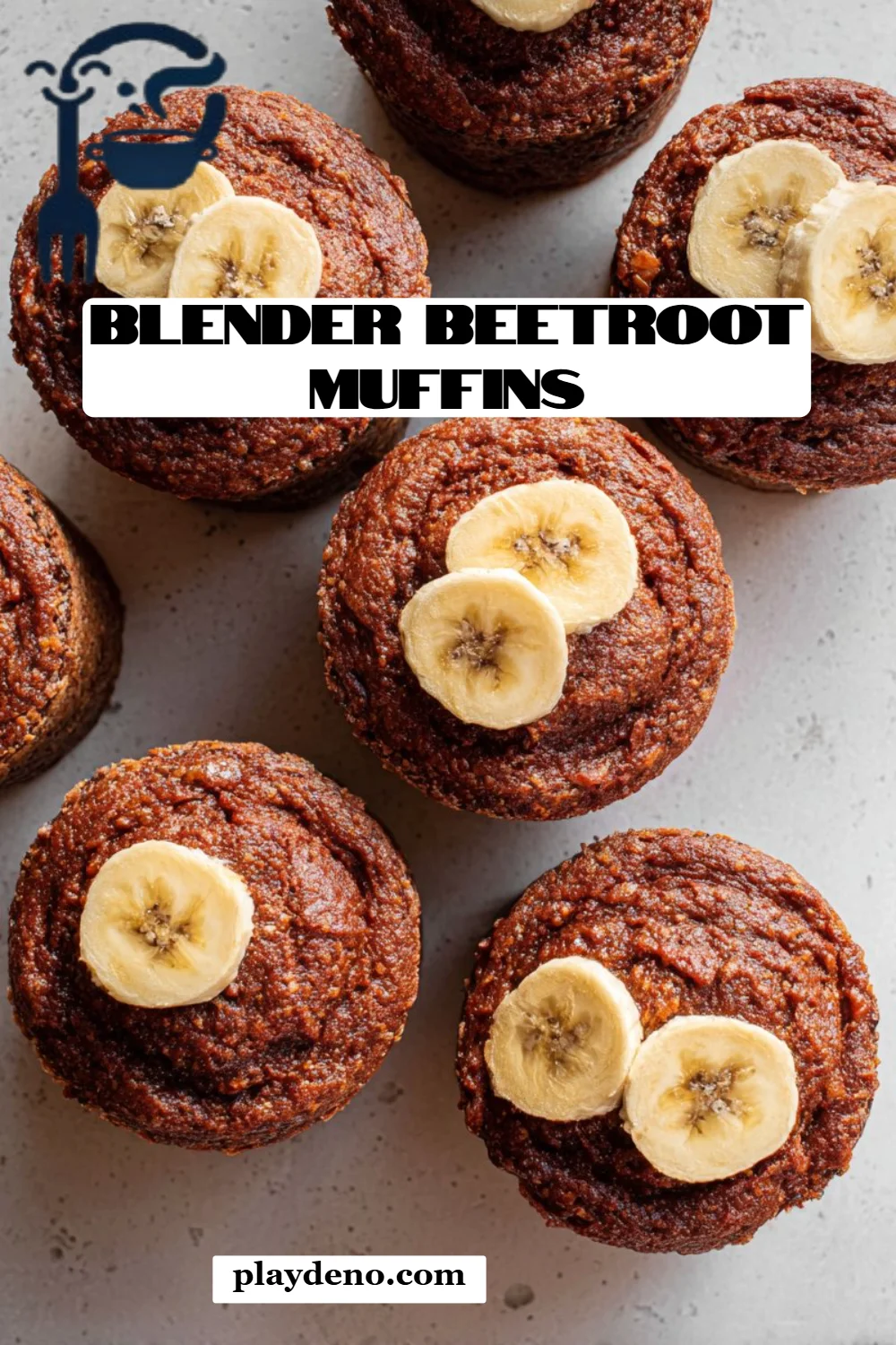 Blender Beetroot Muffins