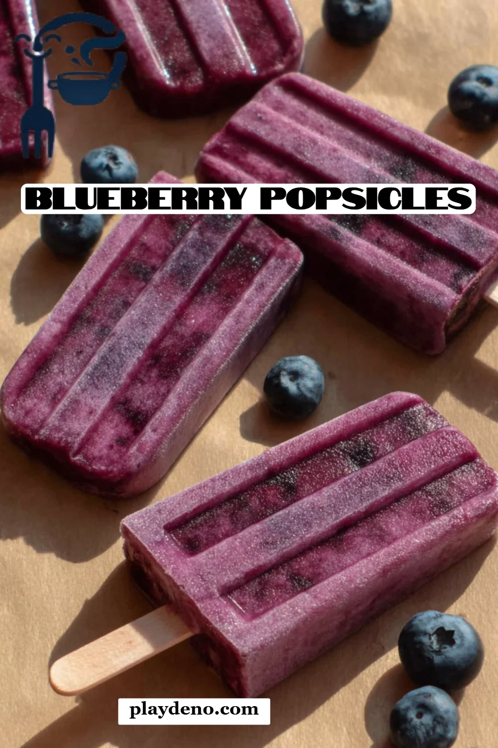 Blueberry Popsicles
