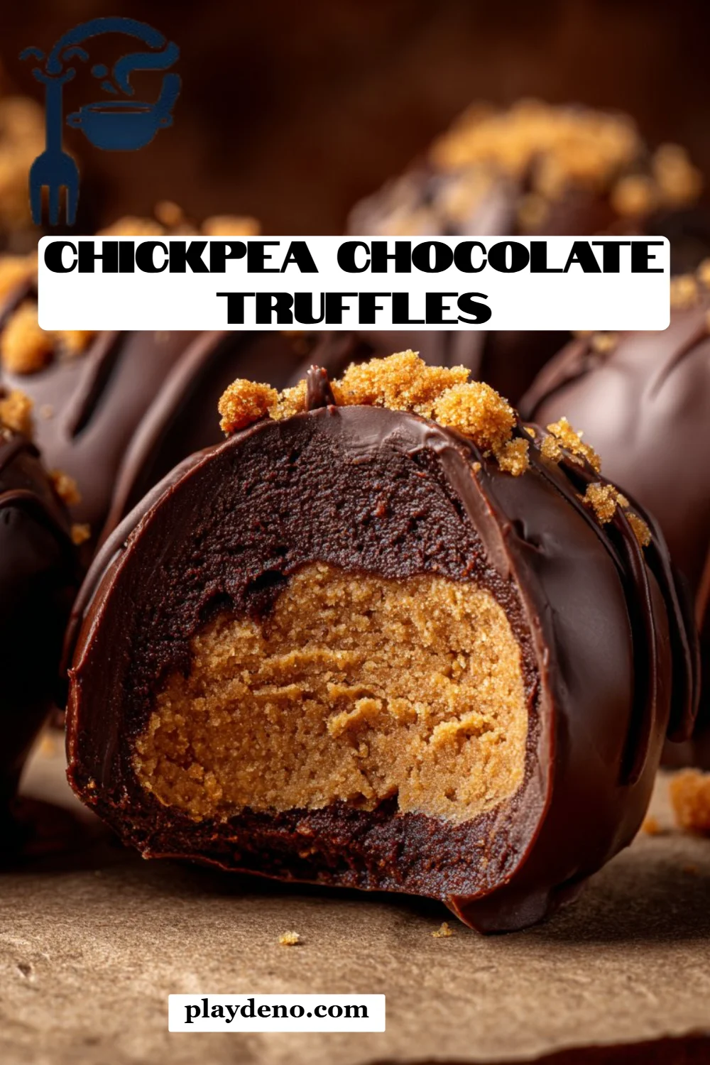 Chickpea Chocolate Truffles