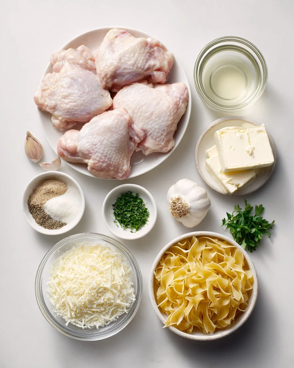 Crockpot Chicken Alfredo