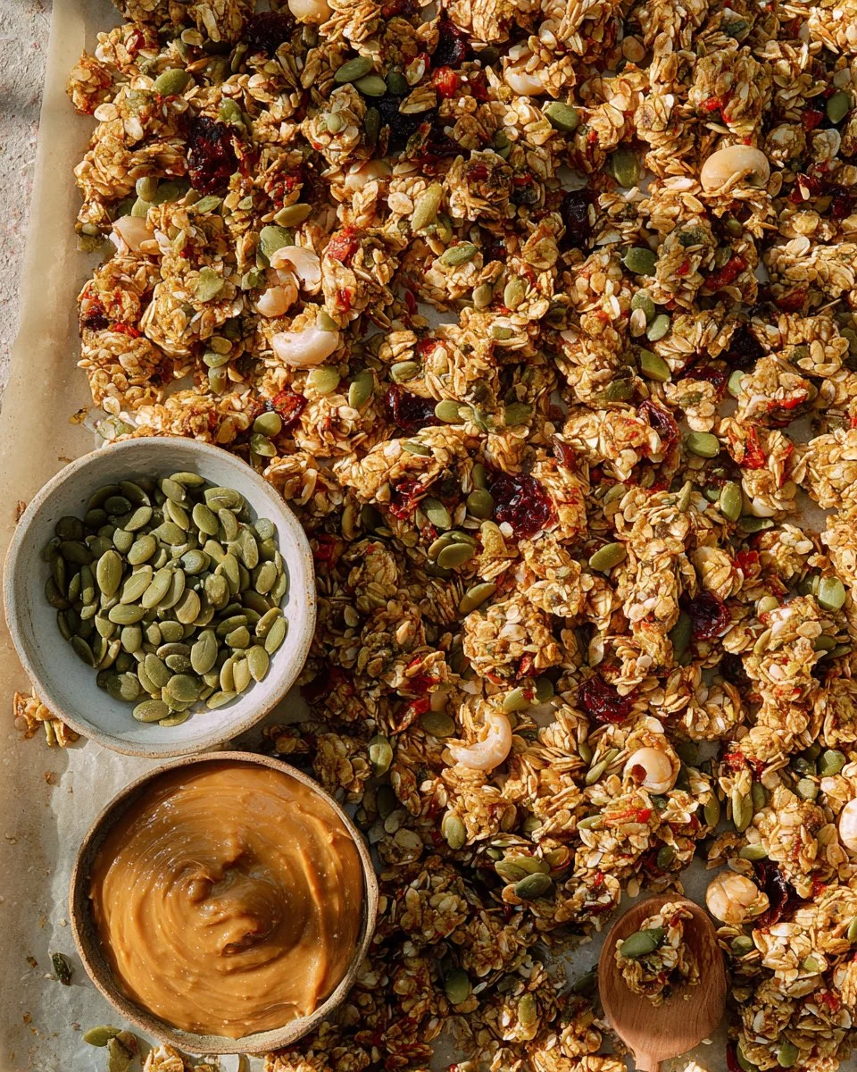 Easy No Bake Granola Clusters