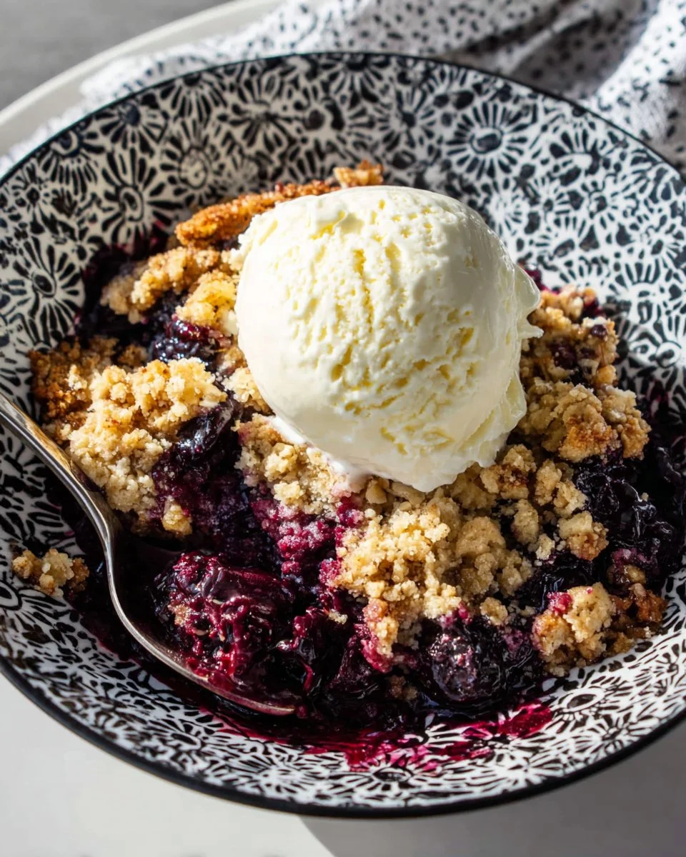 Gluten-Free Blueberry Crisp