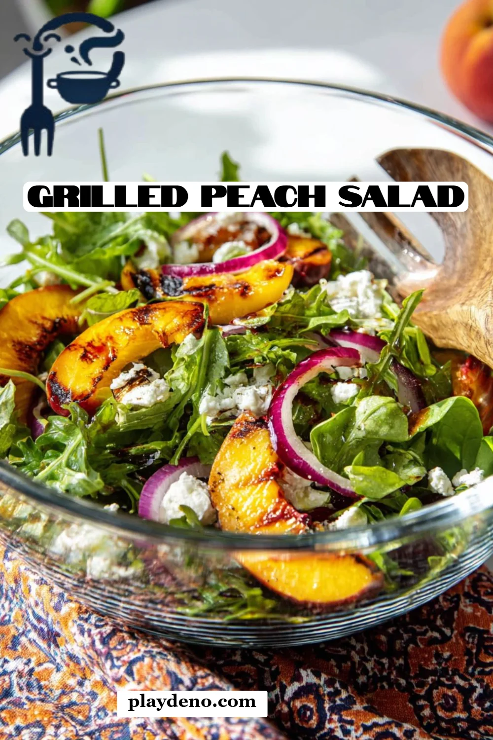 Grilled Peach Salad