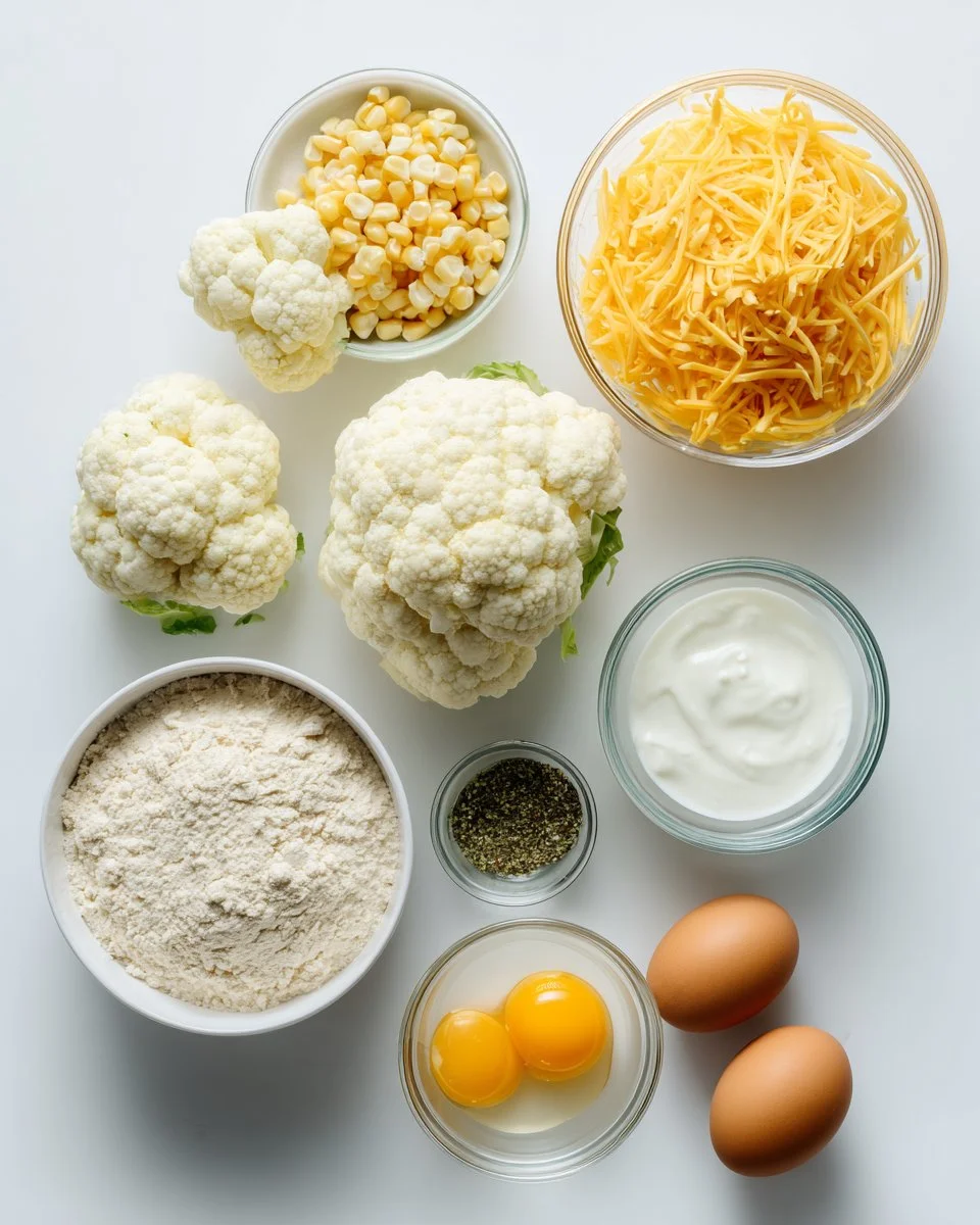 Nourishing Cauliflower and Corn Muffins