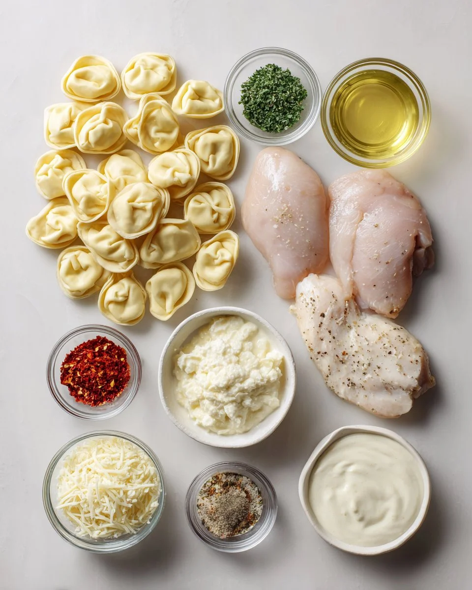 Olive Garden Asiago Tortelloni Alfredo (with Grilled Chicken)