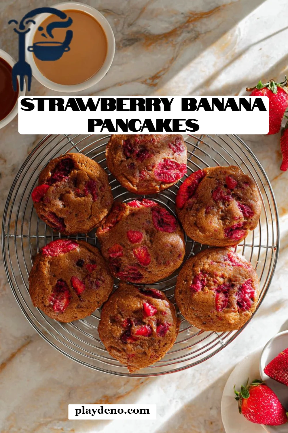 Strawberry Banana Pancakes