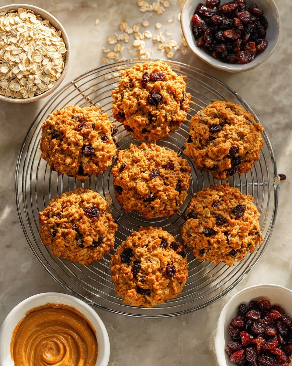 Sweet Potato Oatmeal Raisin Cookies Gluten-Free