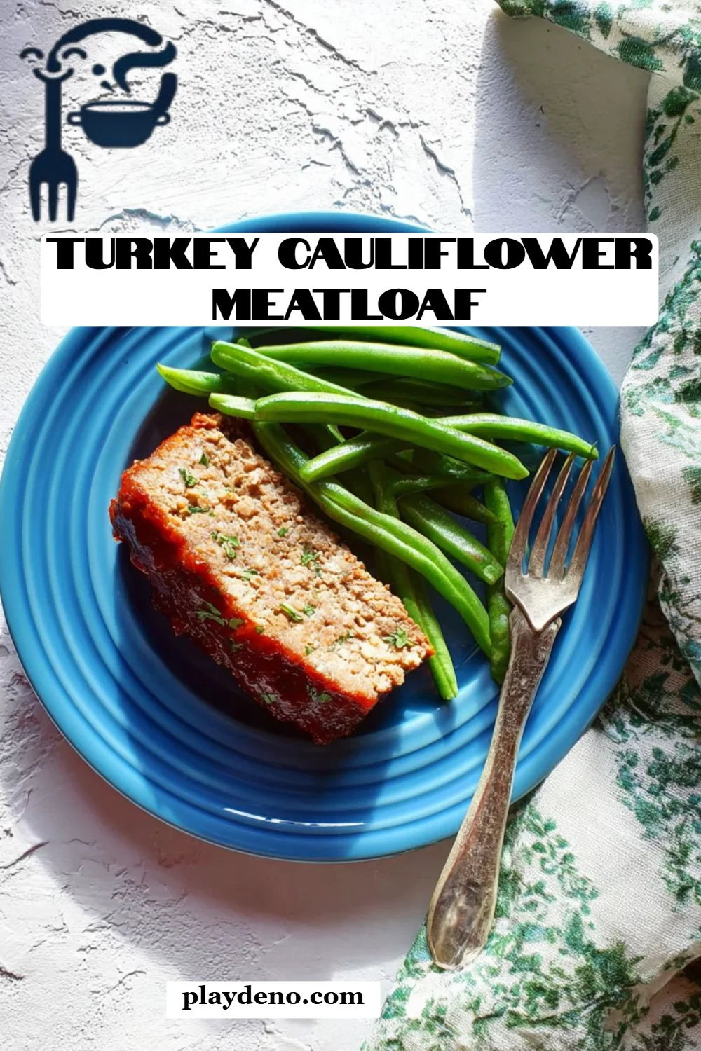 Turkey Cauliflower Meatloaf