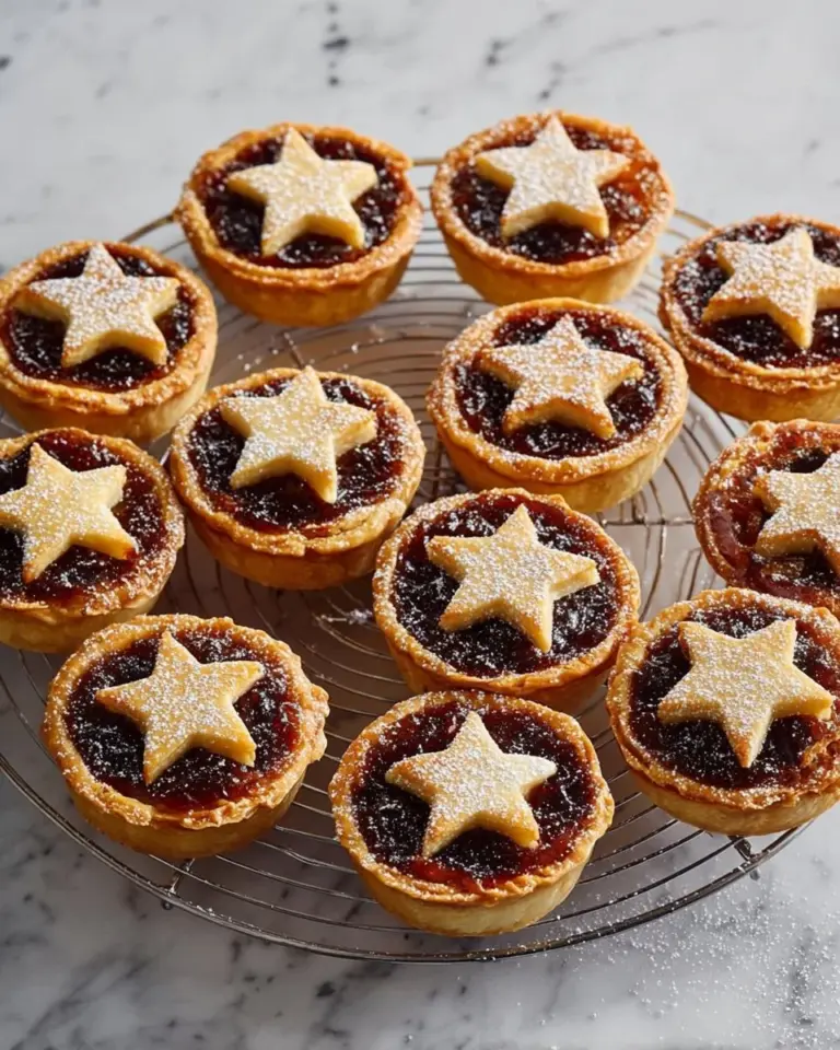Healthy fruit mince pies baked with wholesome ingredients