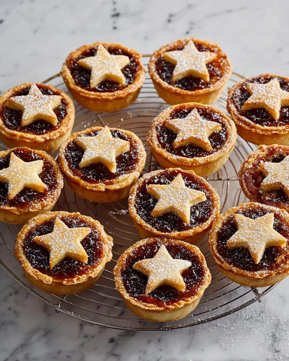 Healthy fruit mince pies baked with wholesome ingredients