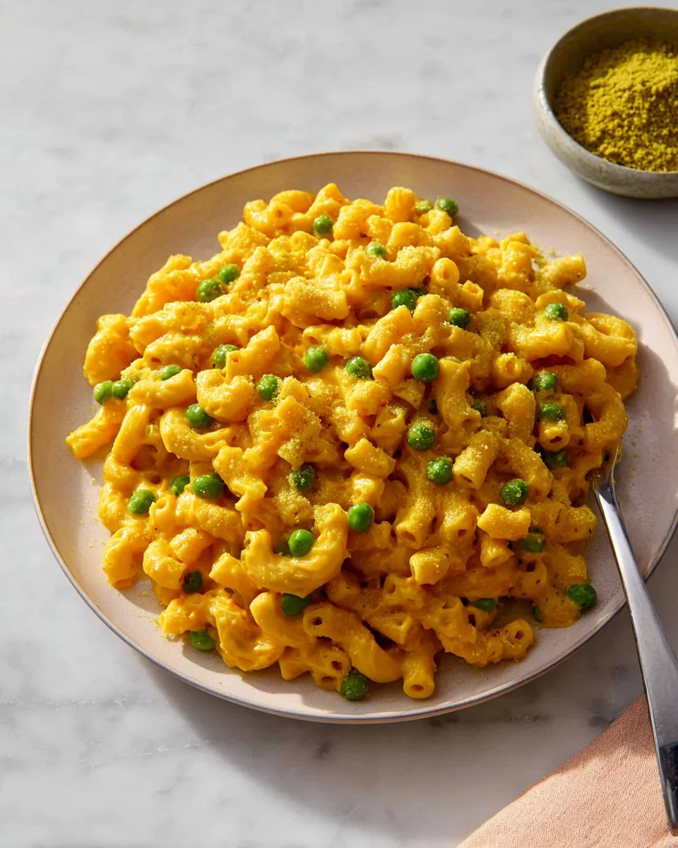 Vegan Carrot Mac and Cheese