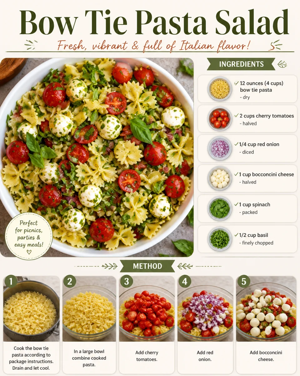Bow Tie Pasta Salad