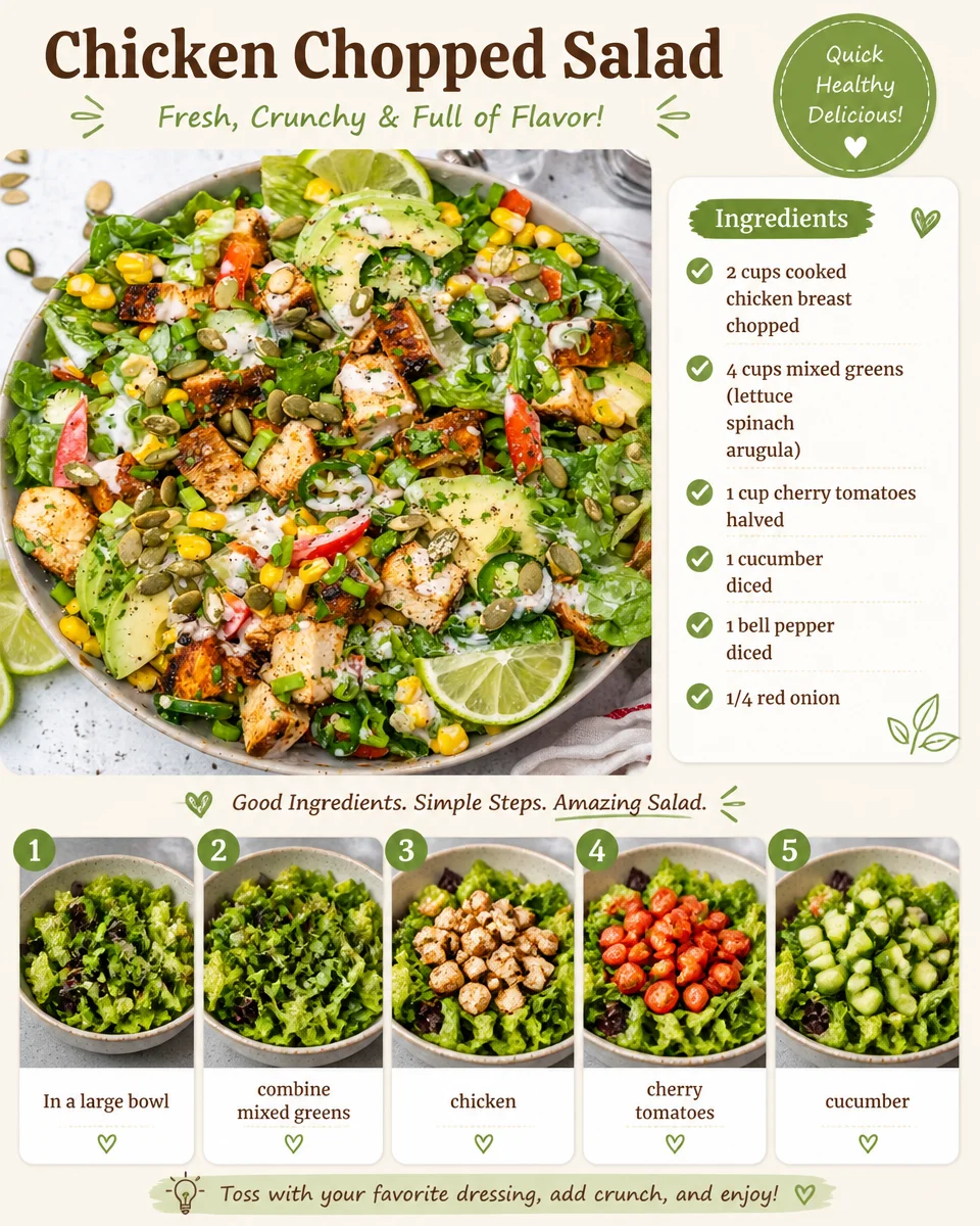 Chicken Chopped Salad