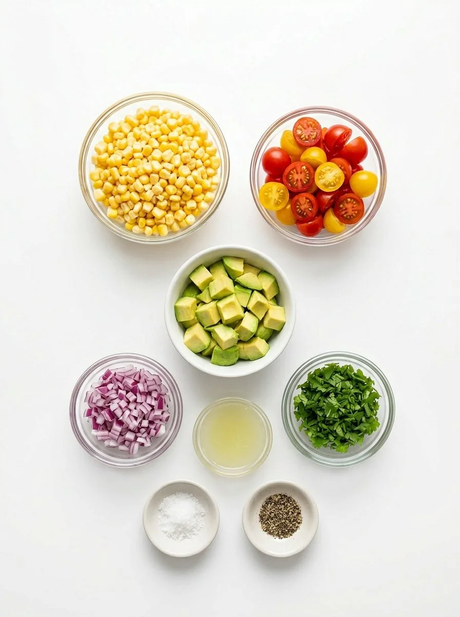 Corn Tomato Avocado Salad