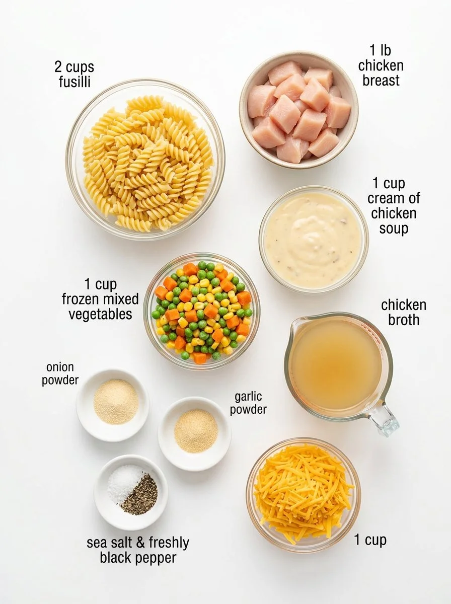 Crock Pot Chicken Pot Pie Pasta