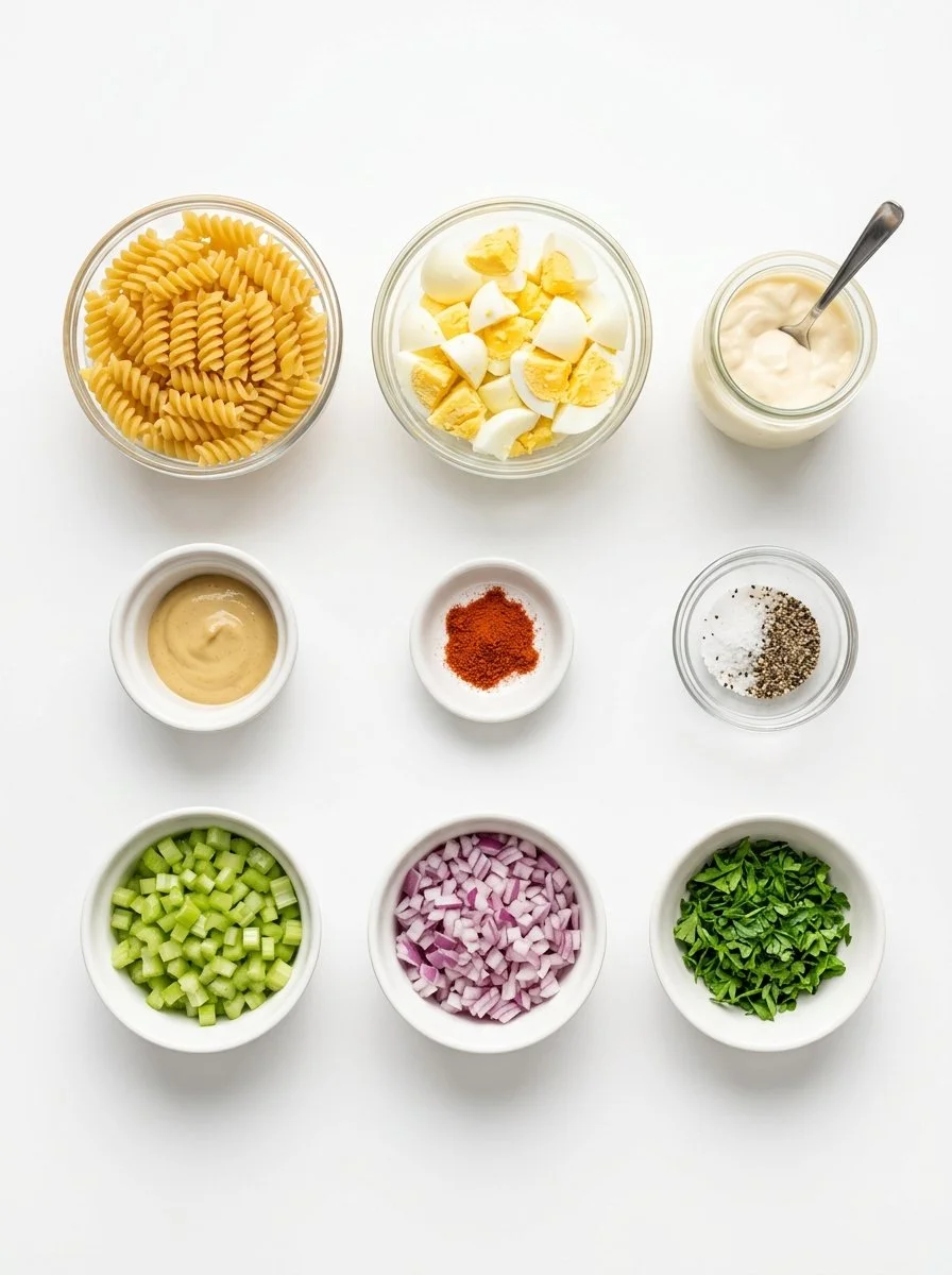 Deviled Egg Pasta Salad
