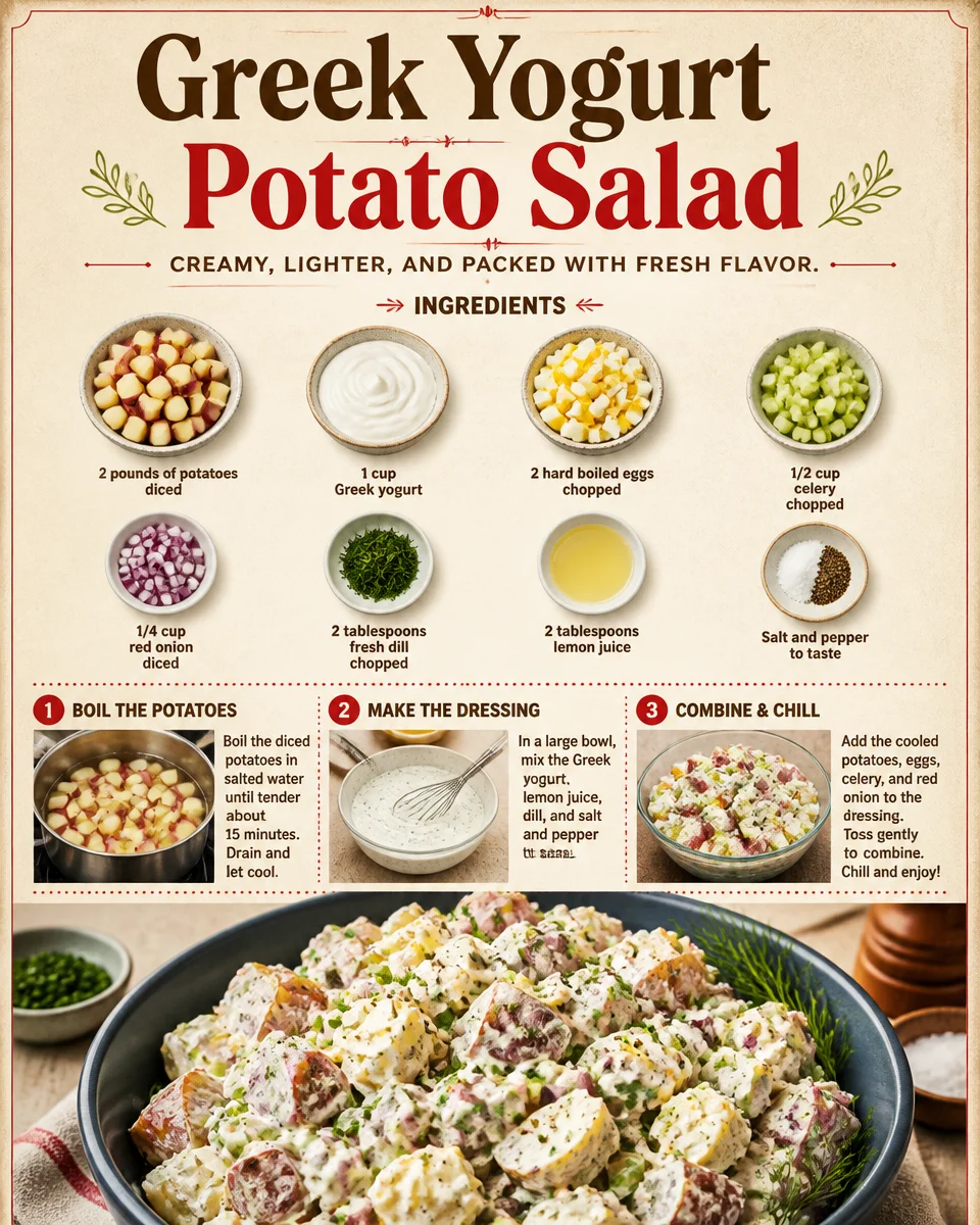 Greek Yogurt Potato Salad