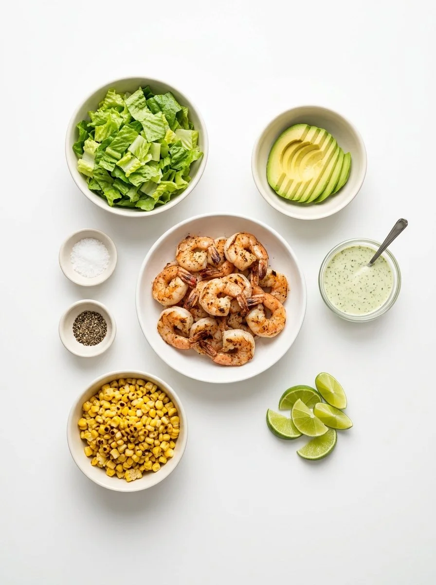 Grilled Shrimp Summer Salad