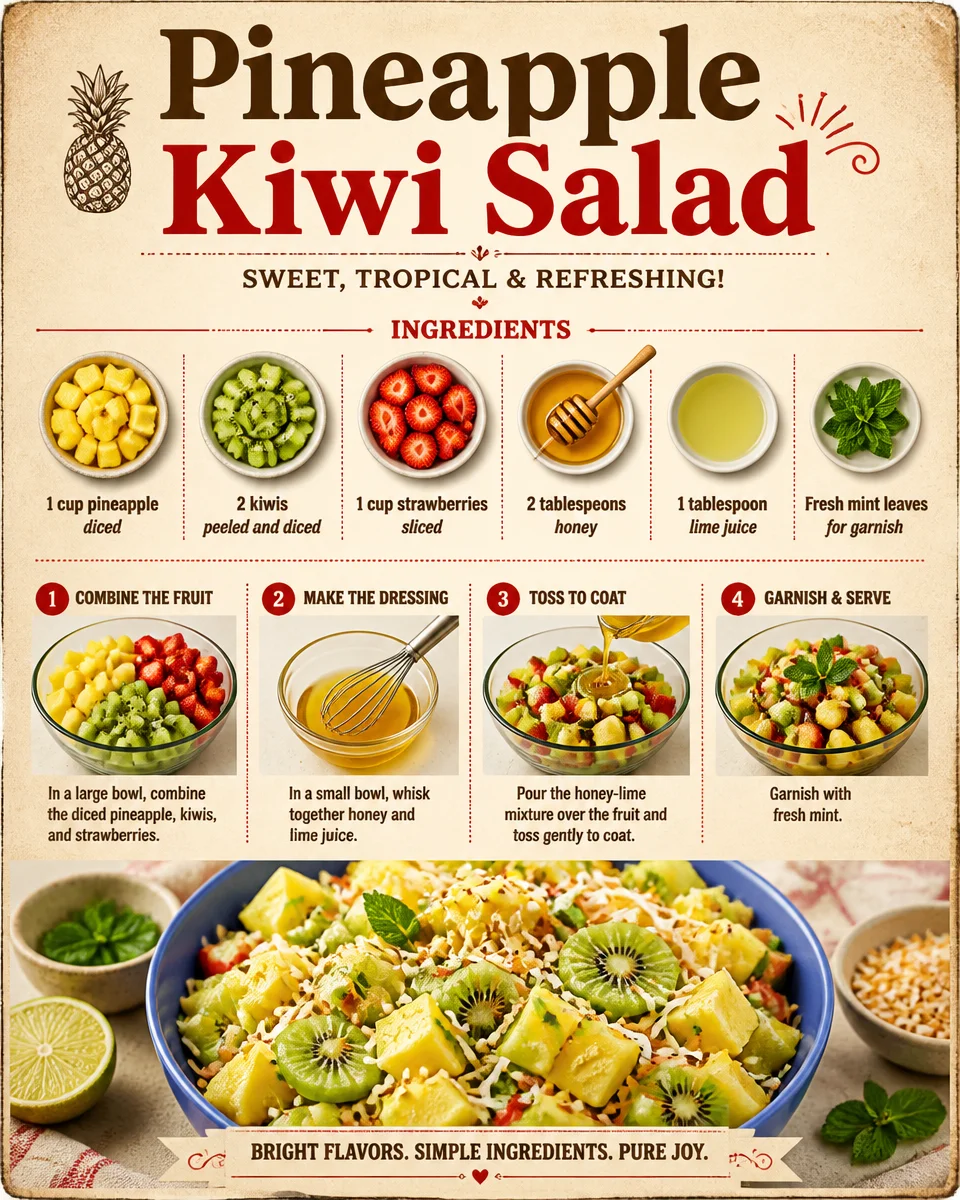 Pineapple Kiwi Salad